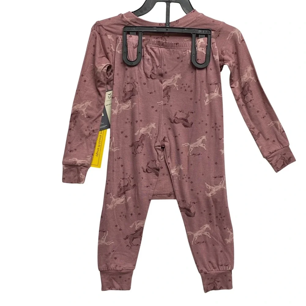 Modern Moments‎ by Gerber Toddler Pajamas 2-Pack Horse Dog 3T NWT